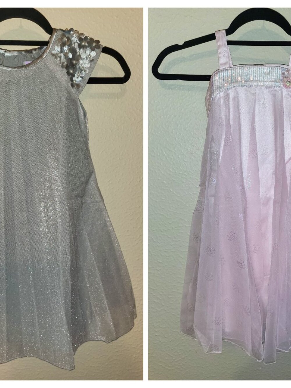 NWOT- Girls Party (formal) Dresses **Pink  or Silver*